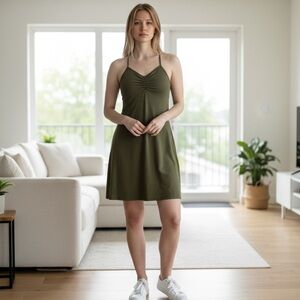 PrAna XS Elixir Dress Green Activewear
